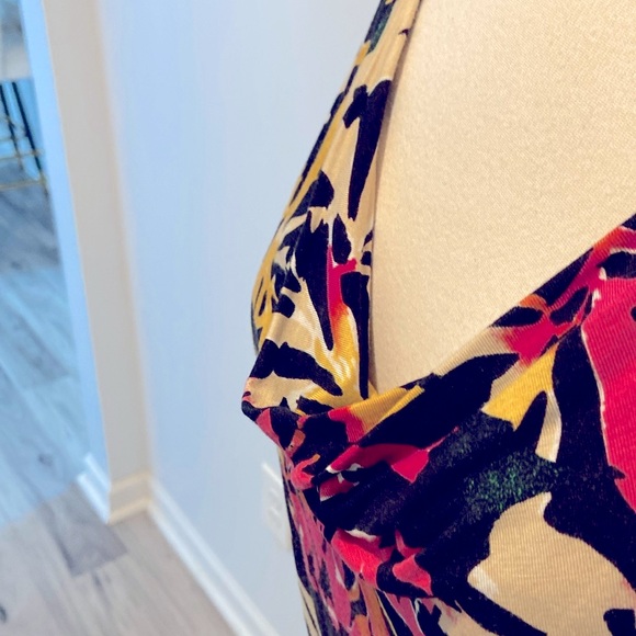 CHADWICKS FLORAL MIDI DRESS - Picture 2 of 7